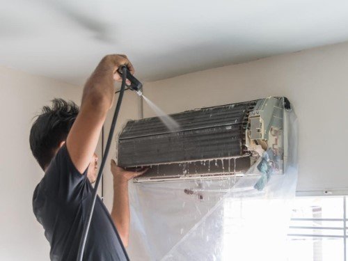 ac coil cleaning services dubai golden spotless