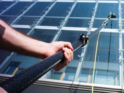 facade cleaning services dubai golden spotless